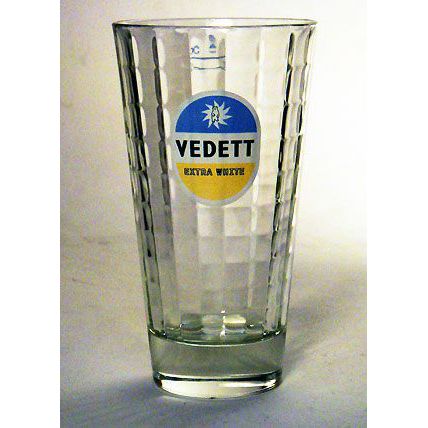 Ölglas Vedett veteöl 33 cl - bryggeri