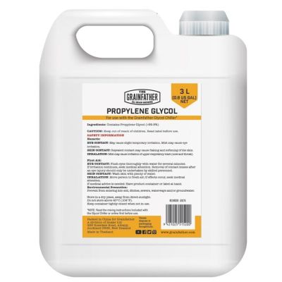 Grainfather Propylenglykol 3L för Grainfather Glycol Chiller, kontrollerar jäsningstemperaturen.