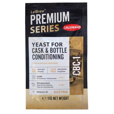 Öljäst LalBrew CBC-1 för kolsyrejäsning i flaska/fat, 12–14% vol