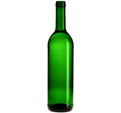Grön vinflaska Bordeaux 75 cl 15-pack
