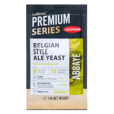 Öljäst LalBrew Abbaye – belgisk alejäst för Dubbel, Trippel & Quad, jästemperatur 18–24°C