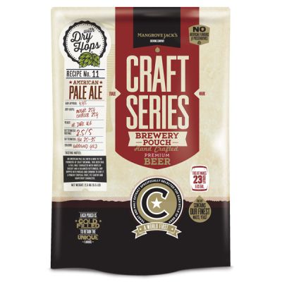 Mangrove Jack's American Pale Ale Ölsats – torrhumlad APA med tropisk frukt och grapefrukt.