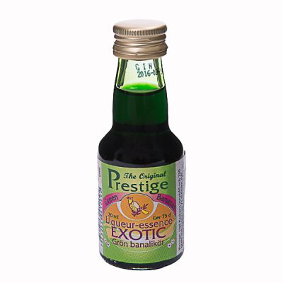 Prestige Exotic smakessens för hembryggd grön bananlikör
