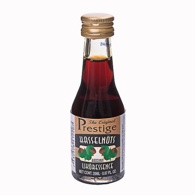 Prestige Hasselnötslikör essens för hembryggning, italiensk hasselnötslikör till Hot Shot.
