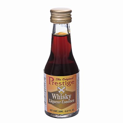 Prestige Whiskylikör essens för hemmagjord likör med whisky och honungssmak.
