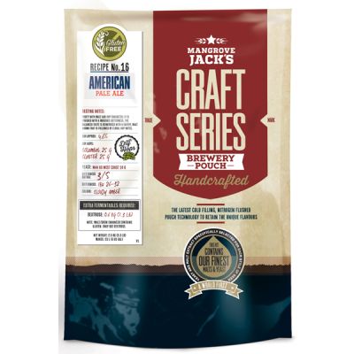 MJ Craft Series Glutenfri American Pale Ale ölsats för hembryggning.