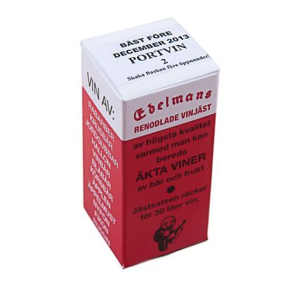 Vinjäst Edelmans Portvin för 25 liter