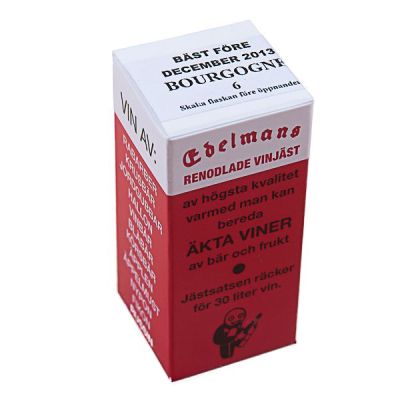 Edelmans Bourgogne vinjäst 25 liter