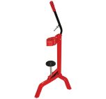 Korkmaskin för öl, vin och cider – robust bänk/golv-modell med nylonhuvud för korkar upp till 26 mm.