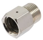 Trapetsadapter (typ 2.3) för anslutning av regulator till 425g kolsyrepatron för hembryggning.