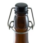 svart patentkork 20 st – bygelkorkar med tät förslutning för hembryggning av öl, cider och kombucha