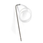 Rostfri hävert med silikonslang för enkel hembryggning.