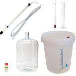Startkit för vintillverkning med jäshink, PET Carboy och jäsrör.