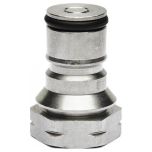 Fatventil för kulkoppling Gas, reservdel till Corneliusfat 9L/19L med jack i gaskopplingens fot