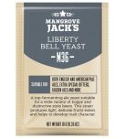 Öljäst Mangrove Jack's M36 Liberty Bell Ale för hembryggning av Pale Ale.